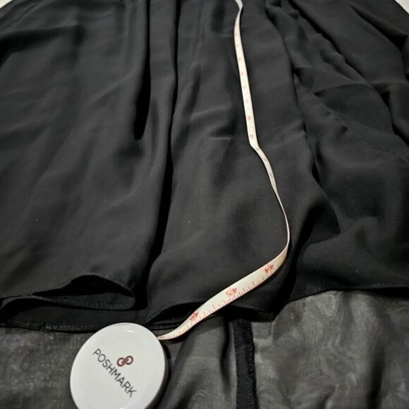 Lulus ✦ Black Lace Crop Top & Maxi Skirt Set ✦ High Slit Lace-Up Back Size S EUC - Picture 11 of 16